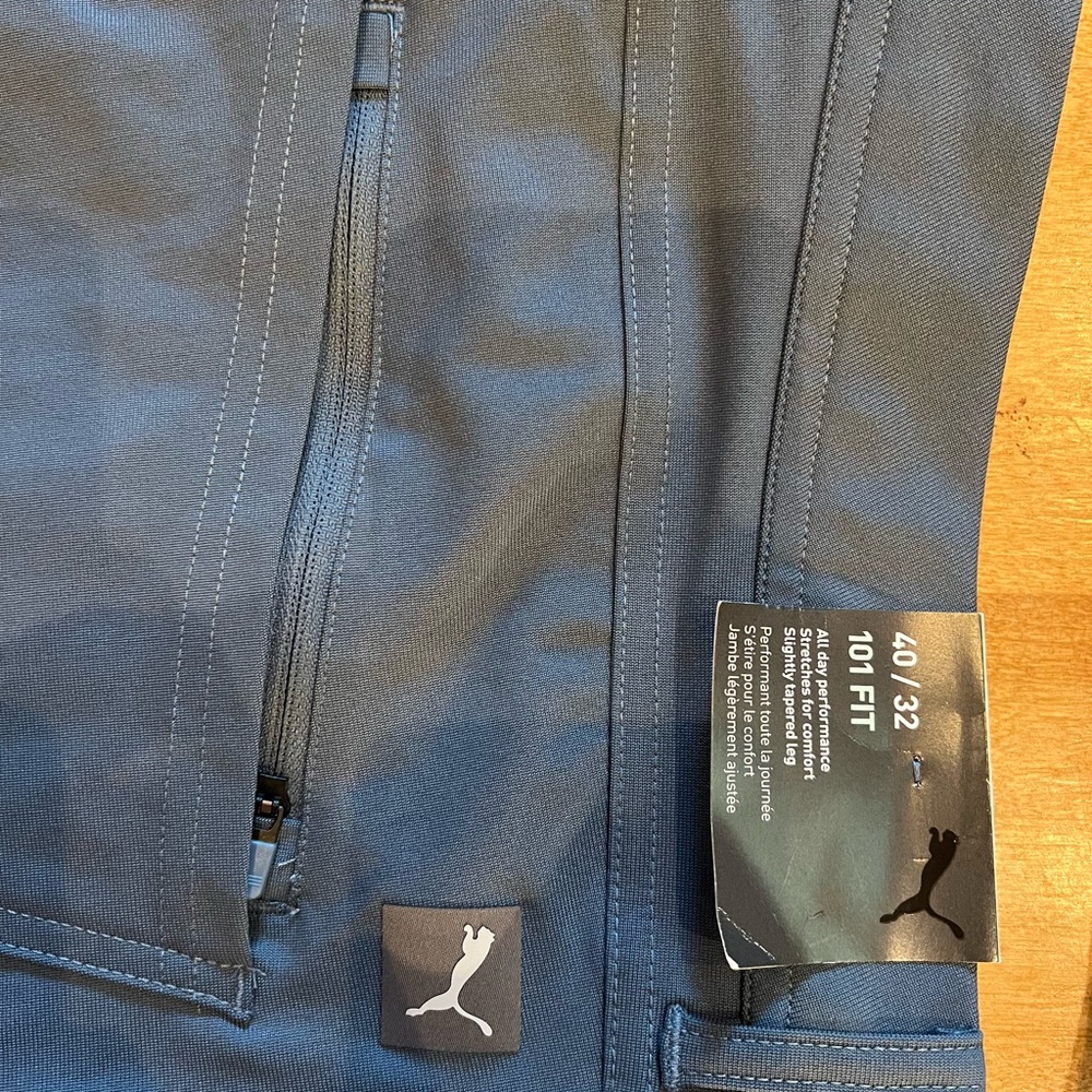 Puma Blue Athletic Pants